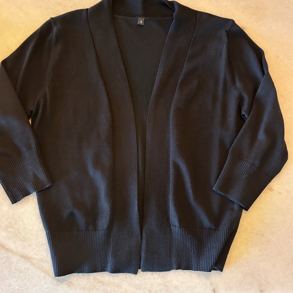 Classic Black Women’s Cardigan Shrug